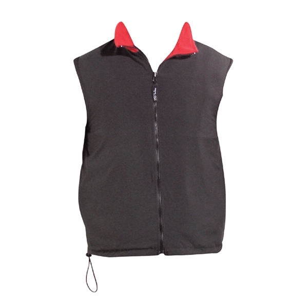 Unisex polar fleece reversible v-neck pullover - Unisex polar fleece reversible v-neck pullover - Image 0 of 0