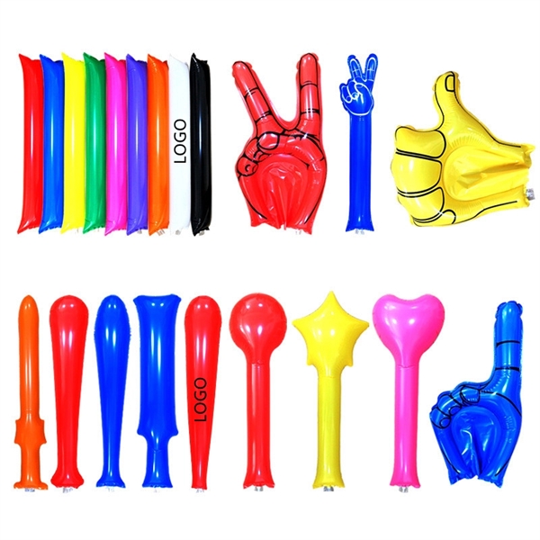 Inflatable Cheering Sticks - Inflatable Cheering Sticks - Image 0 of 2