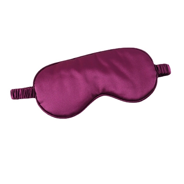 Mulberry Silk Sleep Eye Mask Blindfold With Elastic Strap - Mulberry Silk Sleep Eye Mask Blindfold With Elastic Strap - Image 0 of 4