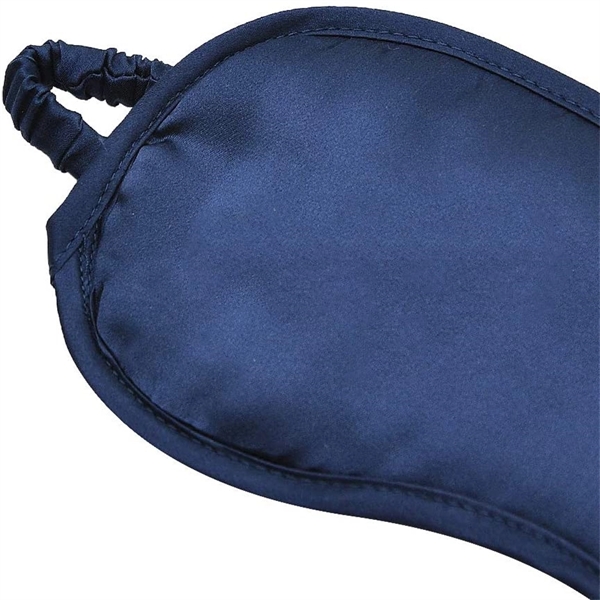 Mulberry Silk Sleep Eye Mask Blindfold With Elastic Strap - Mulberry Silk Sleep Eye Mask Blindfold With Elastic Strap - Image 2 of 4