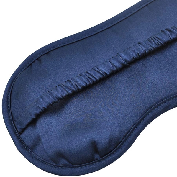 Mulberry Silk Sleep Eye Mask Blindfold With Elastic Strap - Mulberry Silk Sleep Eye Mask Blindfold With Elastic Strap - Image 3 of 4