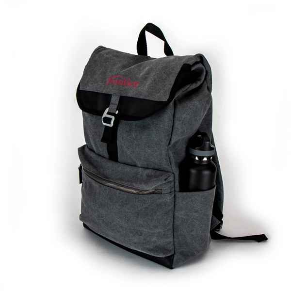 Arrowhead Canvas Backpack - Arrowhead Canvas Backpack - Image 3 of 6