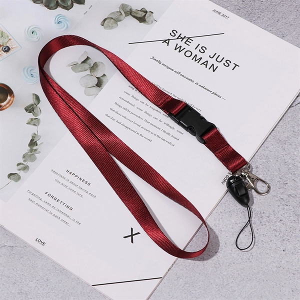 Neck Lanyards with Detachable Buckle - Neck Lanyards with Detachable Buckle - Image 5 of 5