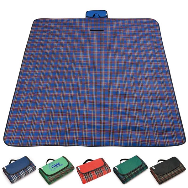 Custom Roll-up Picnic Blanket - Custom Roll-up Picnic Blanket - Image 0 of 1
