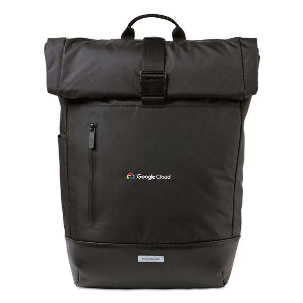 Moleskine® Metro Rolltop Backpack - Moleskine® Metro Rolltop Backpack - Image 5 of 14