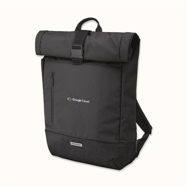 Moleskine® Metro Rolltop Backpack - Moleskine® Metro Rolltop Backpack - Image 6 of 14