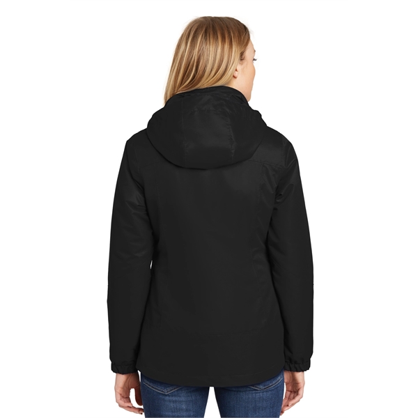 Port Authority Women's Vortex Waterproof 3-in-1 Jacket. - Port Authority Women's Vortex Waterproof 3-in-1 Jacket. - Image 20 of 20