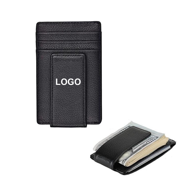 Leather Rfid Money Clip - Leather Rfid Money Clip - Image 0 of 2