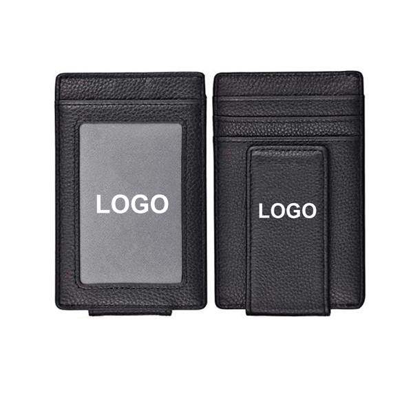 Leather Rfid Money Clip - Leather Rfid Money Clip - Image 1 of 2