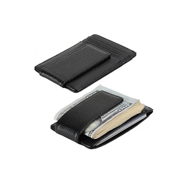 Leather Rfid Money Clip - Leather Rfid Money Clip - Image 2 of 2