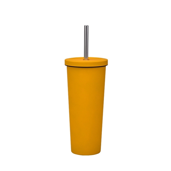 24oz Stainless Steel Double Wall Insulated Tumblers - 24oz Stainless Steel Double Wall Insulated Tumblers - Image 1 of 14