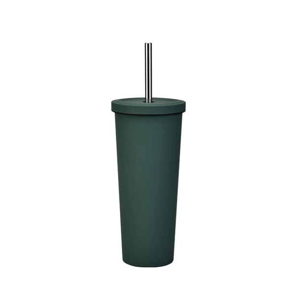 24oz Stainless Steel Double Wall Insulated Tumblers - 24oz Stainless Steel Double Wall Insulated Tumblers - Image 2 of 14