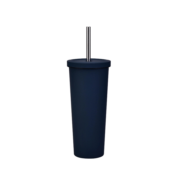 24oz Stainless Steel Double Wall Insulated Tumblers - 24oz Stainless Steel Double Wall Insulated Tumblers - Image 10 of 14