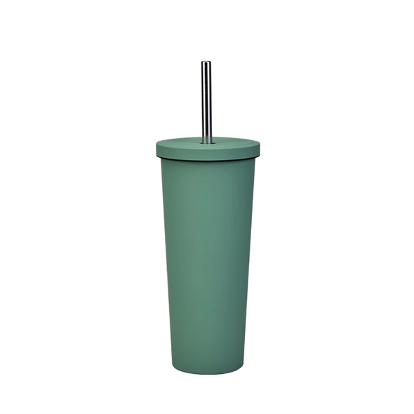 24oz Stainless Steel Double Wall Insulated Tumblers - 24oz Stainless Steel Double Wall Insulated Tumblers - Image 14 of 14