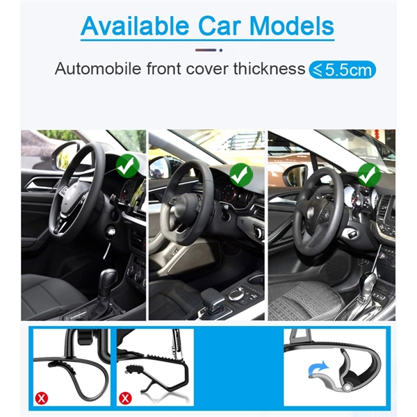 360 degrees adjustable instrument panel mobile phone stand - 360 degrees adjustable instrument panel mobile phone stand - Image 1 of 10
