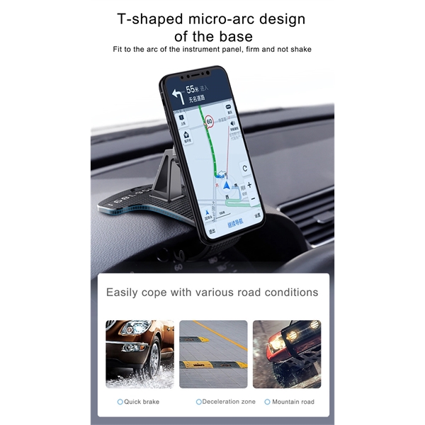 360 degrees adjustable instrument panel mobile phone stand - 360 degrees adjustable instrument panel mobile phone stand - Image 7 of 10