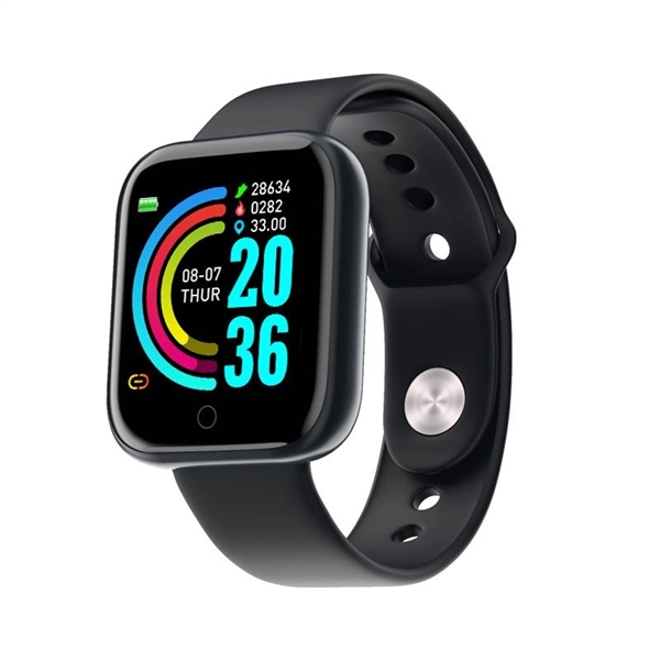 Wireless Smart Watch Waterproof Sport Fitness Tracker - Wireless Smart Watch Waterproof Sport Fitness Tracker - Image 1 of 4