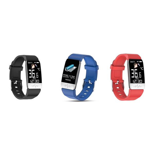 Body Temperature Smart Watch Thermometer Pedometer - Body Temperature Smart Watch Thermometer Pedometer - Image 0 of 0