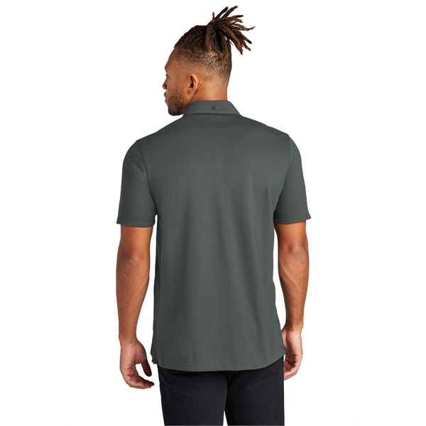 Mercer+Mettle Stretch Pique Full-Button Polo - Mercer+Mettle Stretch Pique Full-Button Polo - Image 1 of 35