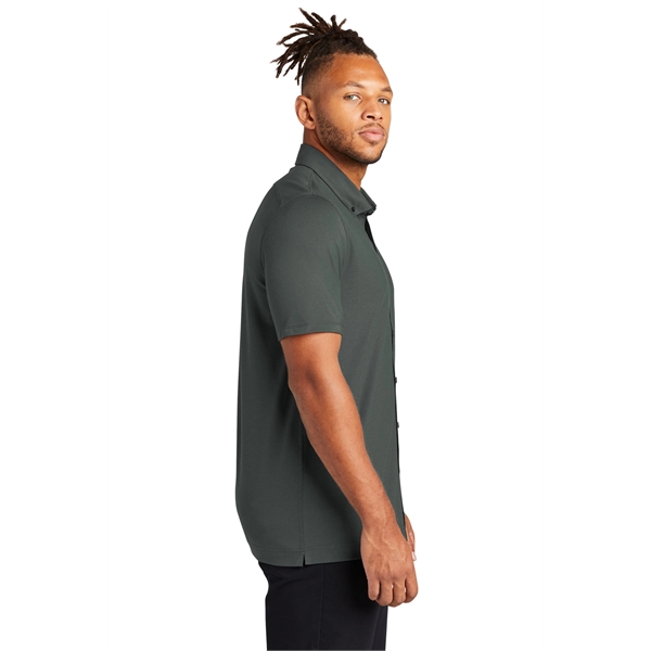 Mercer+Mettle Stretch Pique Full-Button Polo - Mercer+Mettle Stretch Pique Full-Button Polo - Image 2 of 35