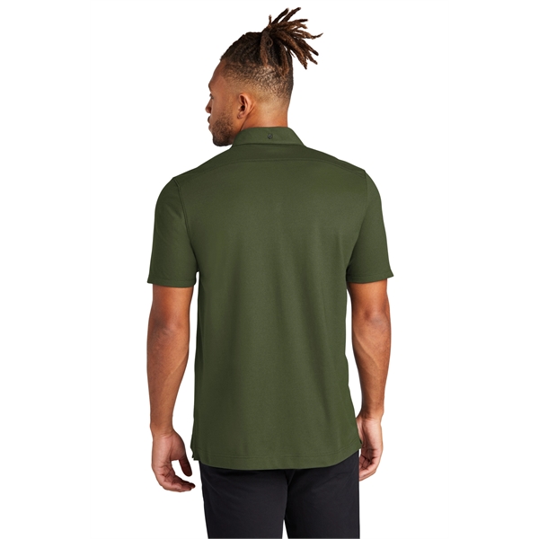 Mercer+Mettle Stretch Pique Full-Button Polo - Mercer+Mettle Stretch Pique Full-Button Polo - Image 16 of 35