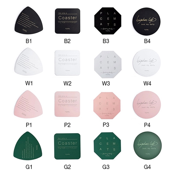 Stainless Steel Desk Drink Cosater - Stainless Steel Desk Drink Cosater - Image 3 of 6