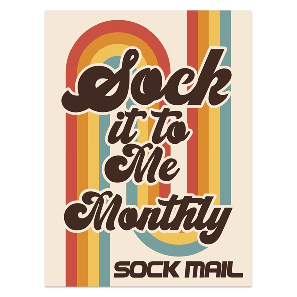 Full Color Rectangle Box Sticker