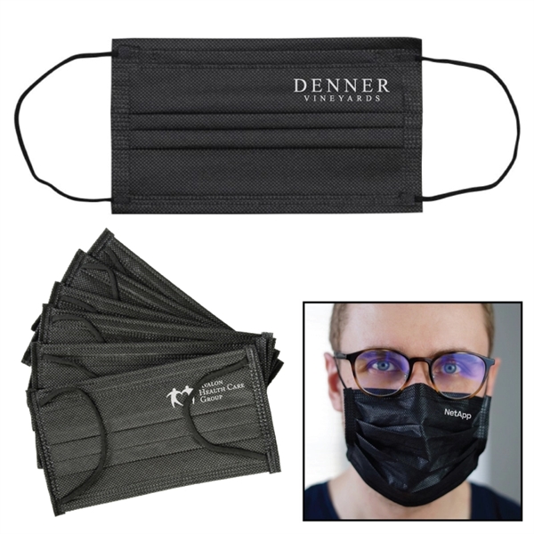 Printed Standard Disposable Face Masks - Printed Standard Disposable Face Masks - Image 0 of 2