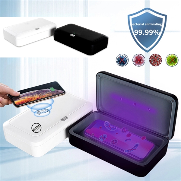 360 Degree Circulating UV Sterilization Box With Charger - 360 Degree Circulating UV Sterilization Box With Charger - Image 0 of 3