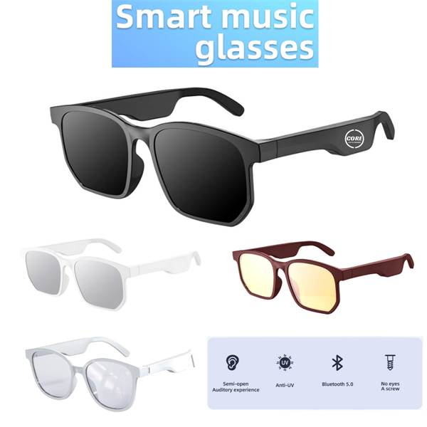 Smart Anti Blue-ray Lenses Wireless Sunglasses - Smart Anti Blue-ray Lenses Wireless Sunglasses - Image 0 of 3