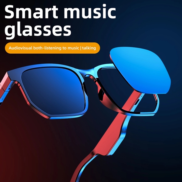 Smart Anti Blue-ray Lenses Wireless Sunglasses - Smart Anti Blue-ray Lenses Wireless Sunglasses - Image 2 of 3