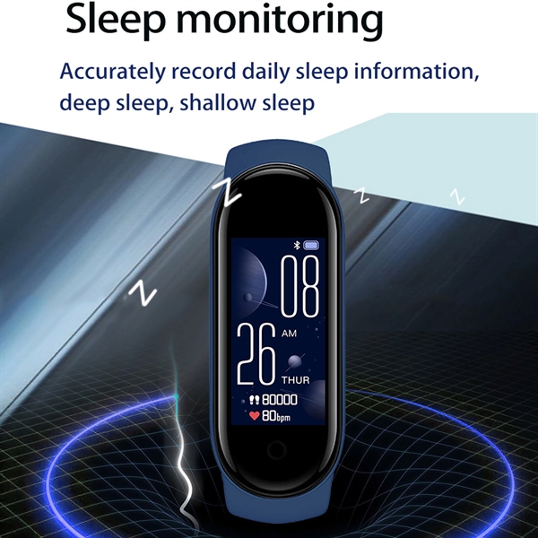 Fitness Tracker with Heart Rate Blood Pressure Monitor - Fitness Tracker with Heart Rate Blood Pressure Monitor - Image 1 of 5