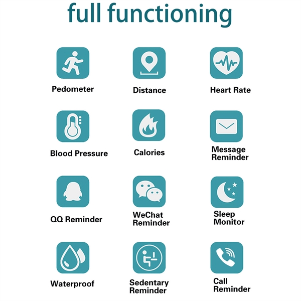 Fitness Tracker with Heart Rate Blood Pressure Monitor - Fitness Tracker with Heart Rate Blood Pressure Monitor - Image 4 of 5
