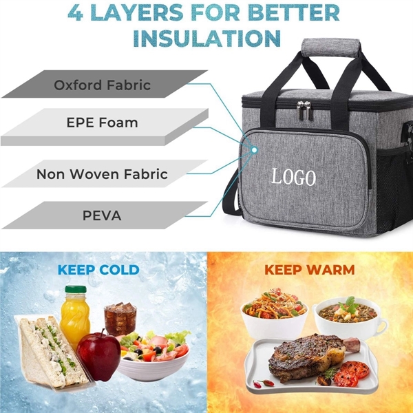 Insulated Lunch Bag - Insulated Lunch Bag - Image 3 of 8