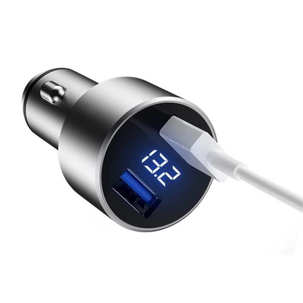 2.4A Dual Port Aluminum USB Car Charger - 2.4A Dual Port Aluminum USB Car Charger - Image 1 of 4
