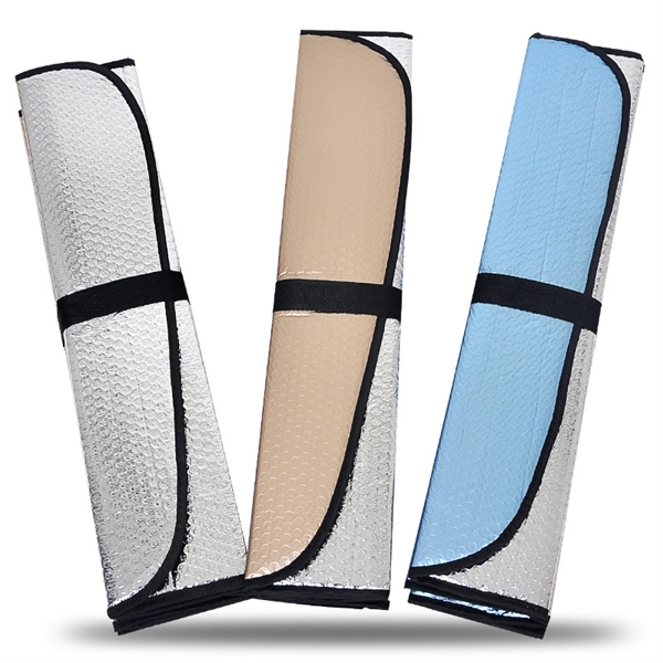 Auto Front Window Sun Shade Shield Cover - Auto Front Window Sun Shade Shield Cover - Image 3 of 3