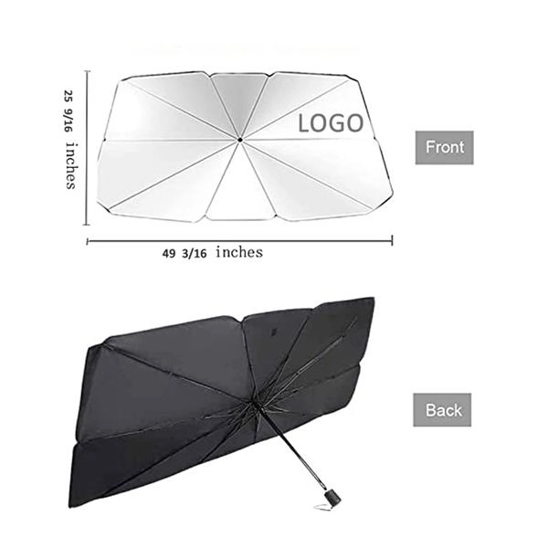 Car Windshield Sunshade Umbrella - Car Windshield Sunshade Umbrella - Image 1 of 7