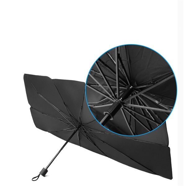 Car Windshield Sunshade Umbrella - Car Windshield Sunshade Umbrella - Image 3 of 7