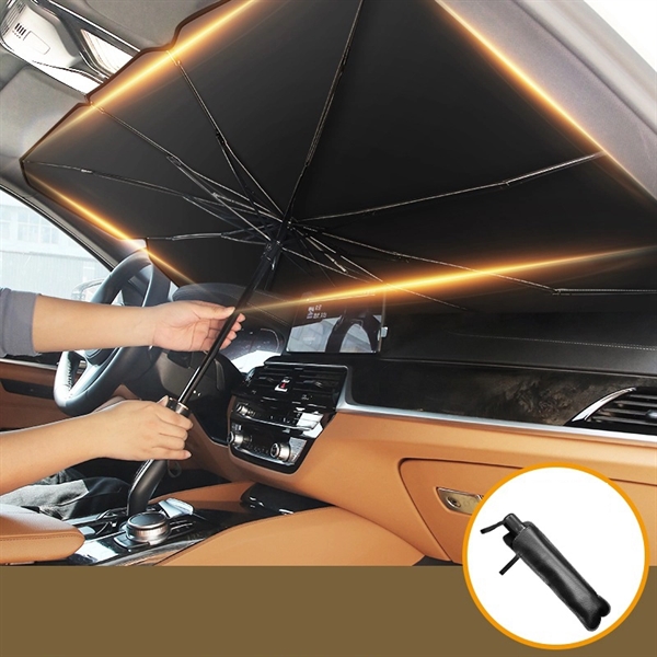Car Windshield Sunshade Umbrella - Car Windshield Sunshade Umbrella - Image 5 of 7