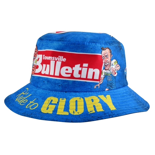 Sublimated Unstructured Bucket Hat w/ Imprint on Brim Inside - Sublimated Unstructured Bucket Hat w/ Imprint on Brim Inside - Image 1 of 6