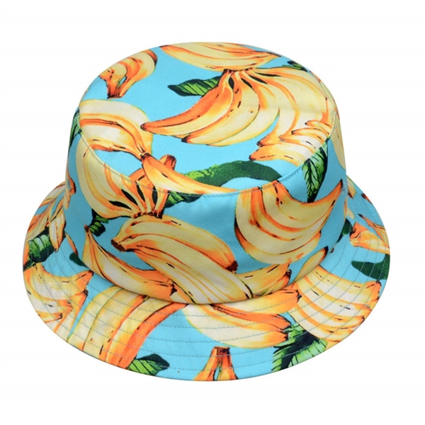 Reversible Bucket Hat w/ Dye-Sub on Both Sides - Reversible Bucket Hat w/ Dye-Sub on Both Sides - Image 4 of 4