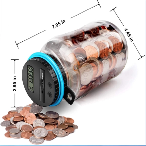 Automatic Counting Piggy Bank Digital Coin Box - Automatic Counting Piggy Bank Digital Coin Box - Image 4 of 4