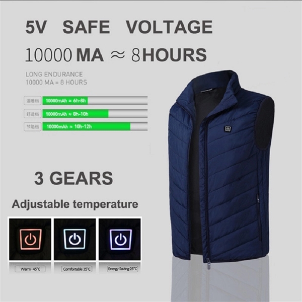Heated Vest - Heated Vest - Image 1 of 5