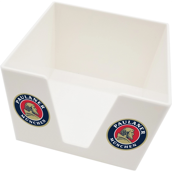 White Square Plastic Napkin Holder - White Square Plastic Napkin Holder - Image 0 of 1
