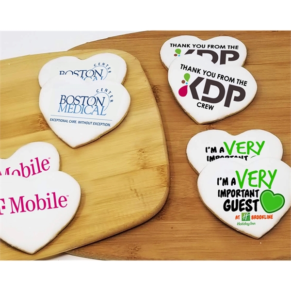 Heart Logo Sugar Cookies - Heart Logo Sugar Cookies - Image 0 of 2