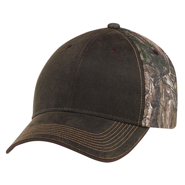 Six Panel Full Fit Weather & Brushed Polycotton Cap - Six Panel Full Fit Weather & Brushed Polycotton Cap - Image 1 of 6