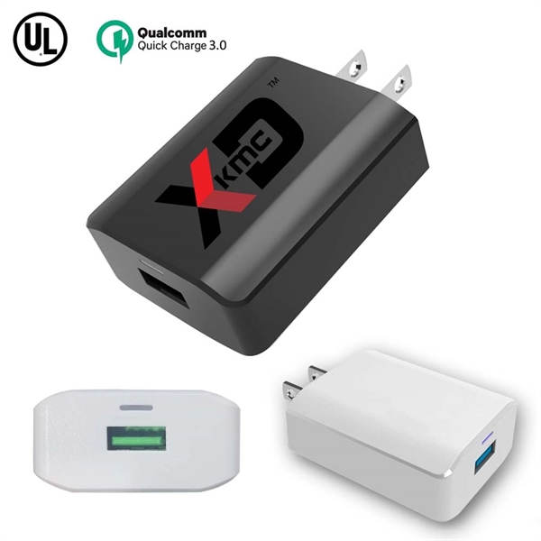 Rapid UL Listed USB Wall Charger - 18W - Rapid UL Listed USB Wall Charger - 18W - Image 0 of 5