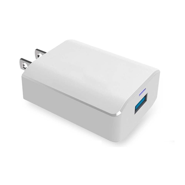 Rapid UL Listed USB Wall Charger - 18W - Rapid UL Listed USB Wall Charger - 18W - Image 4 of 5
