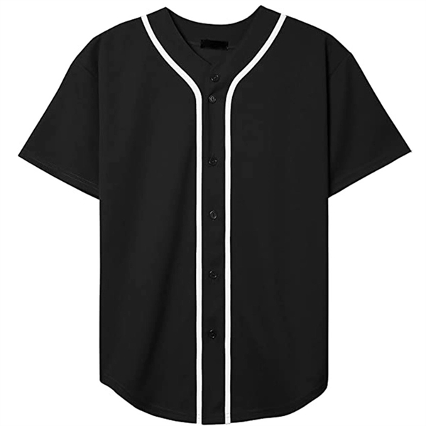 Custom Adult Button Down Baseball Jersey - Custom Adult Button Down Baseball Jersey - Image 5 of 8