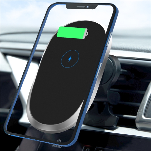 15W Car Wireless Charger Mobile Phone Navigation Bracket - 15W Car Wireless Charger Mobile Phone Navigation Bracket - Image 0 of 5